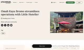 Preview of the Omah Kayu Bromo Case Study