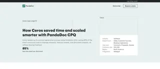 Preview of the Ceros Case Study