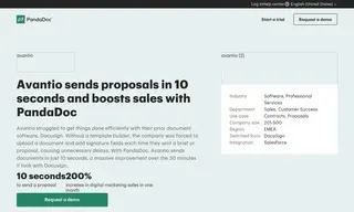Preview of the Avantio Case Study