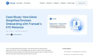 Preview of the Galxe Case Study