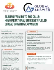 Preview of the Global Answer 24/7 Case Study
