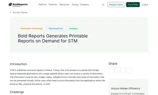 Preview of the STM Case Study