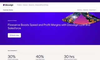 Preview of the Flowserve Case Study