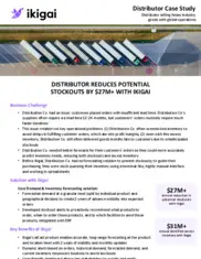 Preview of the Leading Industrials Distributor Company Case Study