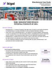 Preview of the Leading Industrial Manufacturer Case Study