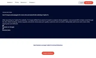 Preview of the Tri-Scape Landscaping Case Study