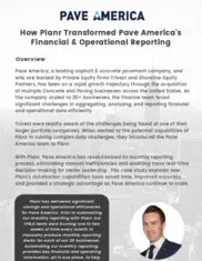 Preview of the Pave America Case Study