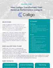 Preview of the Calligo Case Study