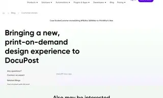 Preview of the DocuPost Case Study