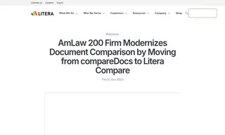 Preview of the AmLaw 200 Firm Case Study