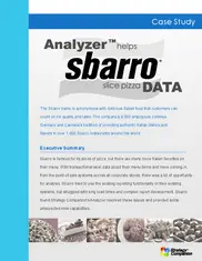 Preview of the Sbarro Slices Pizza Case Study