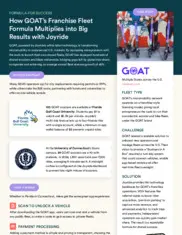 Preview of the GOAT Case Study
