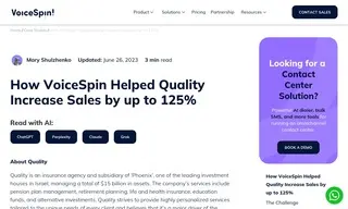 Preview of the Quality Case Study