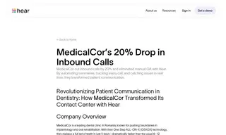 Preview of the MedicalCor Case Study
