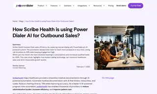 Preview of the Scribe Health Case Study