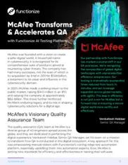 Preview of the McAfee Case Study