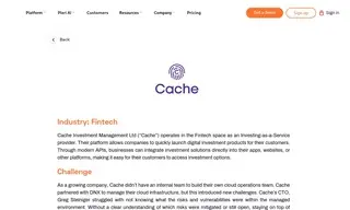 Preview of the Cache Case Study