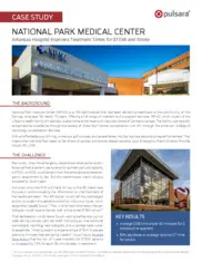 Preview of the National Park Medical Center Case Study
