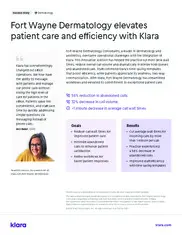 Preview of the Fort Wayne Dermatology Consultants Case Study