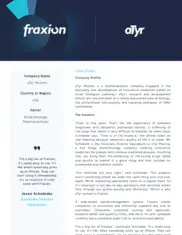 Preview of the aTyr Pharma Case Study