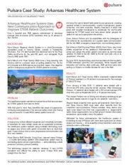 Preview of the Saint Mary's Regional Health System Case Study