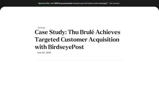 Preview of the Thu Brulé Case Study