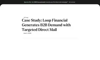 Preview of the Loop Financial Case Study