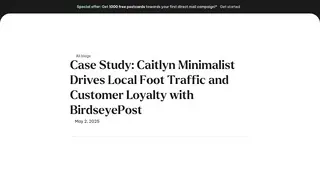 Preview of the Caitlyn Minimalist Case Study