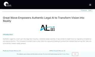 Preview of the Authentic Legal AI Case Study