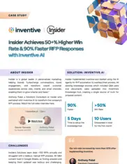 Preview of the Insider Case Study