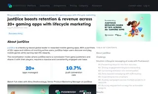 Preview of the justDice Case Study