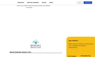 Preview of the Homaha Senior Care Case Study