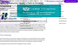 Preview of the Henry Community Health Case Study