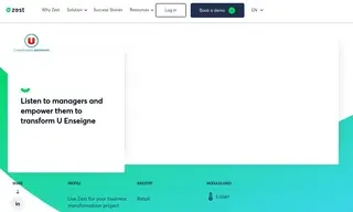 Preview of the U Enseigne Case Study