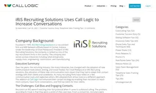 Preview of the iRiS Recruiting Solutions Case Study