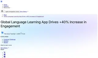 Preview of the Global Language Education Company Case Study
