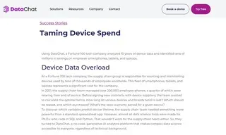 Preview of the Fortune 100 Tech Company Case Study