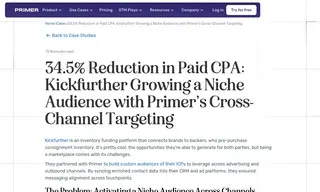 Preview of the Kickfurther Case Study