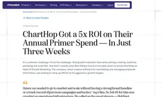 Preview of the ChartHop Case Study