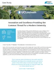 Preview of the UCLouvain Case Study