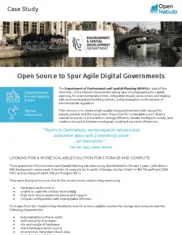 Preview of the Department of Environment and Spatial Planning (dOMG) Case Study