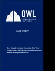 Preview of the Real-Time Crime Centers Service Provider Case Study