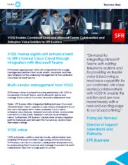 Preview of the SFR Business Case Study