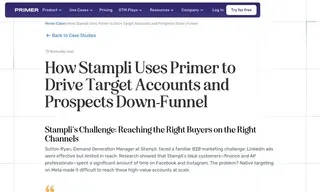 Preview of the Stampli Case Study