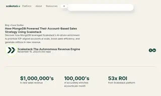 Preview of the MongoDB Case Study