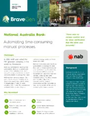 Preview of the National Australia Bank Case Study