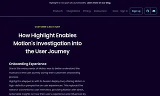 Preview of the Motion Case Study