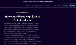 Preview of the Cabal Case Study