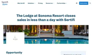 Preview of the The Lodge at Sonoma Resort Case Study