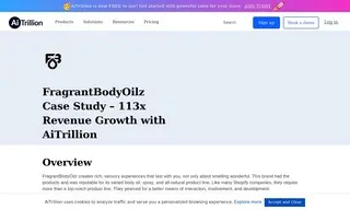 Preview of the FragrantBodyOilz Case Study